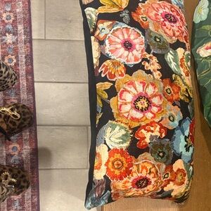 Floral Decorative Pillow